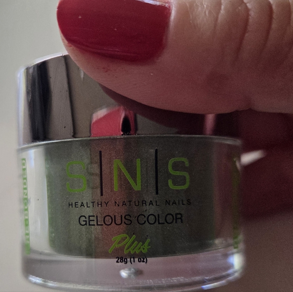 SNS Nail Powder Enchanted Forest. Also Have Others, Base & Top Coat, Drill Etc.